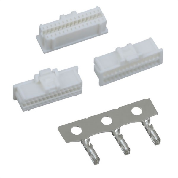 線對板連接器 雙排IDC帶鎖 1.0mm