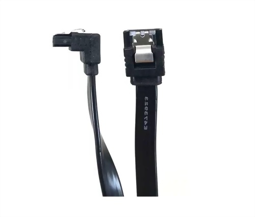 SATA 3.0線帶鎖扣 直角轉彎角