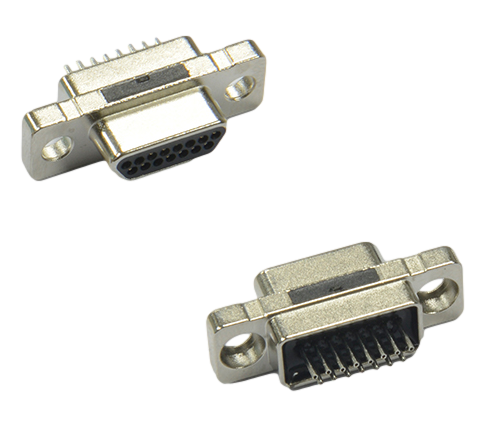 MICRO D-sub 15P母头