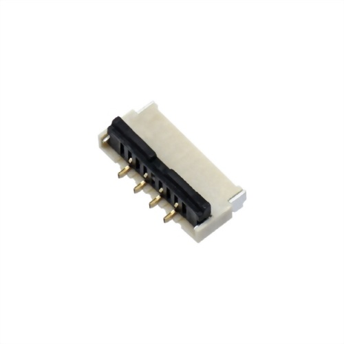 FFC/FPC連接器1.0mm SMD 90度 後掀蓋式 高度1.0mm