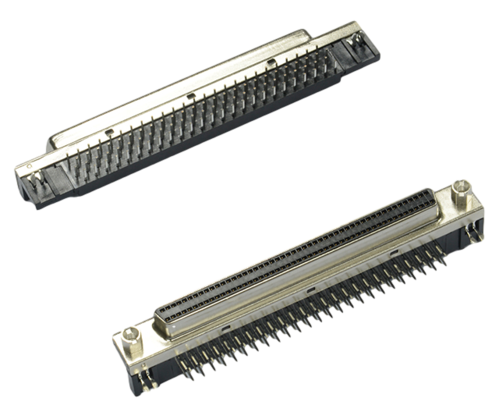 SCSI DB型母座100P彎插