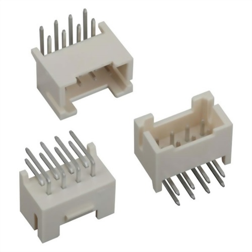 線對板連接器 R/A雙排 帶鎖2.5mm