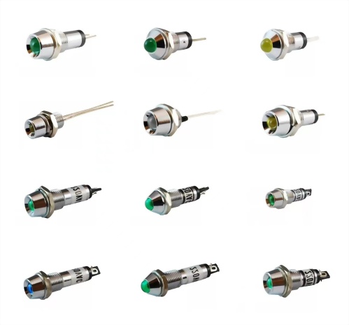 金屬LED/氖燈指示燈