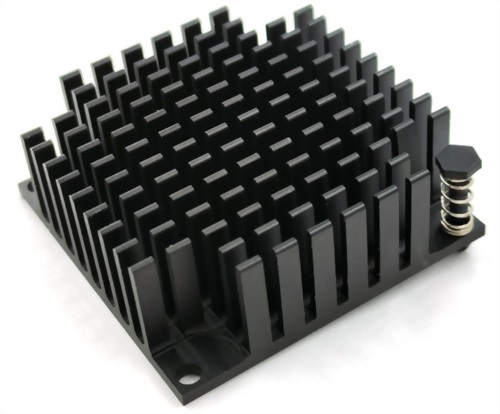 鋁擠CNC加工散熱器