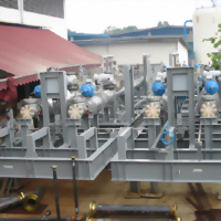 原油計量撬座 組成：4路計量系統