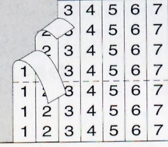 B0101 WJ粘貼性電源標誌帶