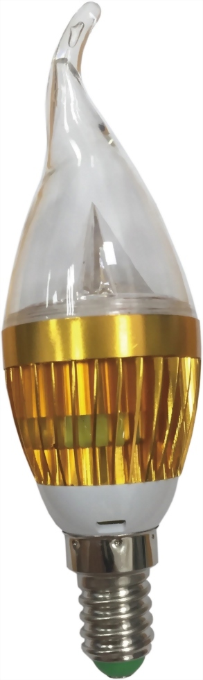 LED 3瓦 蠟燭燈 / 拉尾形