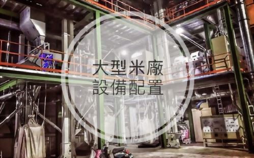 大型米廠設備配置