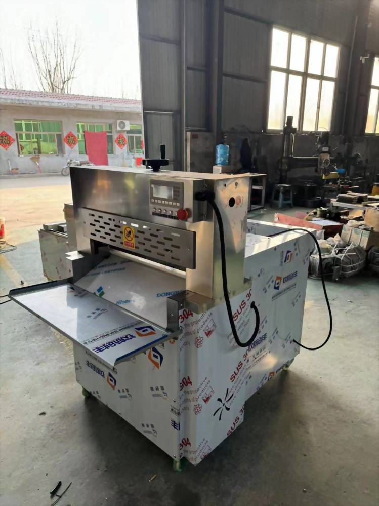 輸送式冷凍肉片機4捲式