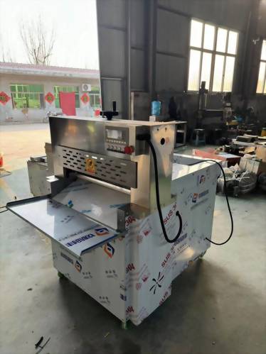 輸送式冷凍肉片機4捲式