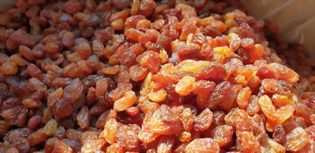 red raisins