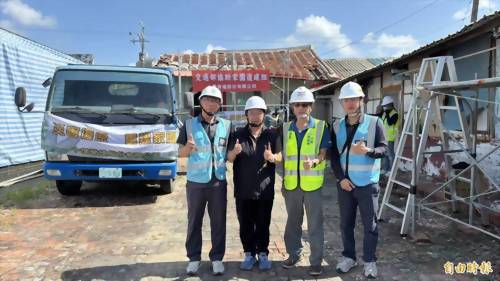 十億營造媒合協助修繕鹽水弱勢戶受災房屋，共築温暖家園