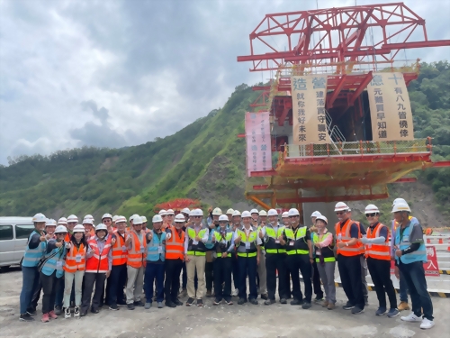 「台20線明霸克露橋中期橋梁災害修復工程」勞動部第18屆優良工程金安獎現地評比