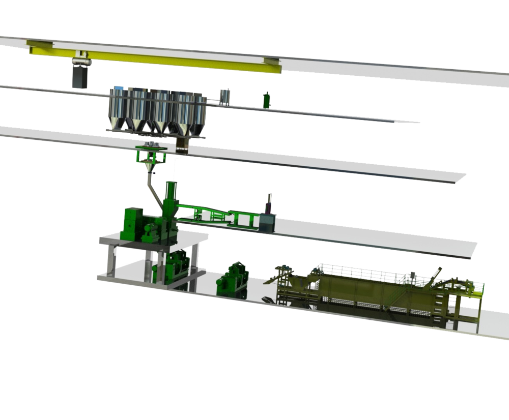 Auto Feeding & Weighing Scale Conveying System