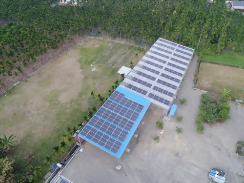 屏東麟洛私人溫室+集貨場154.5KWP