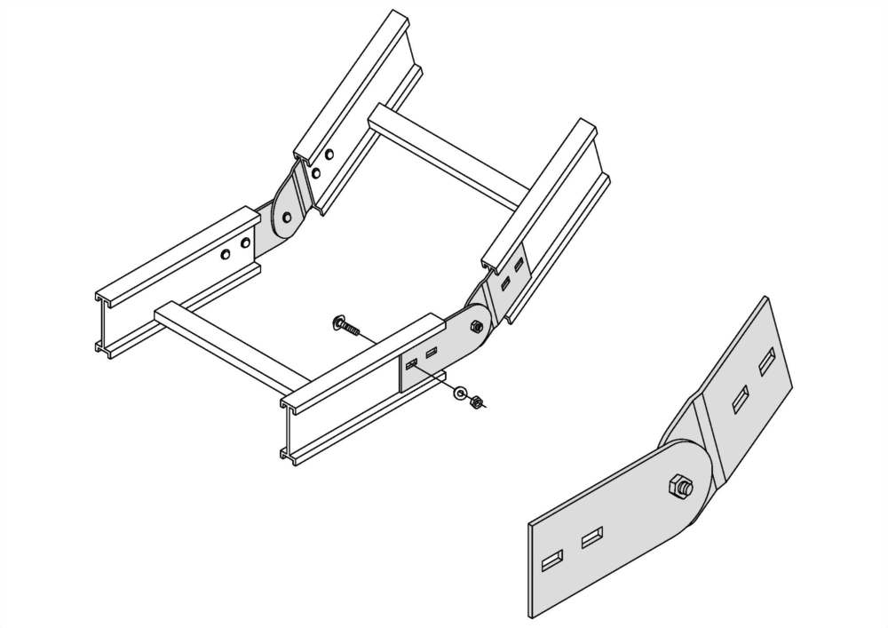 垂直可調連接片