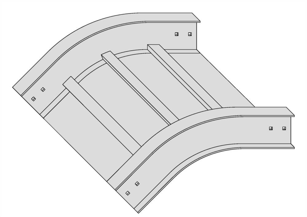 垂直下降45度彎接頭