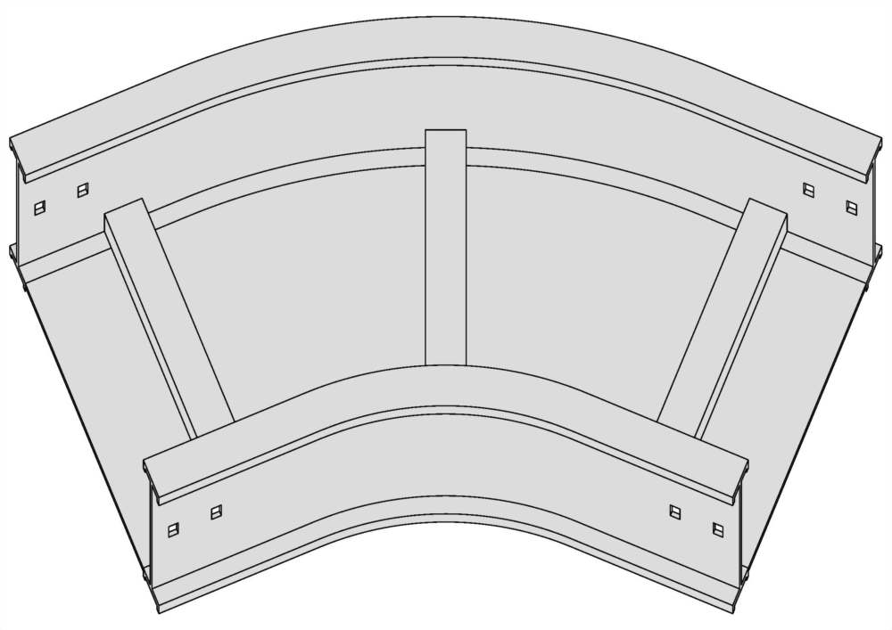 水平45度彎接頭+底板