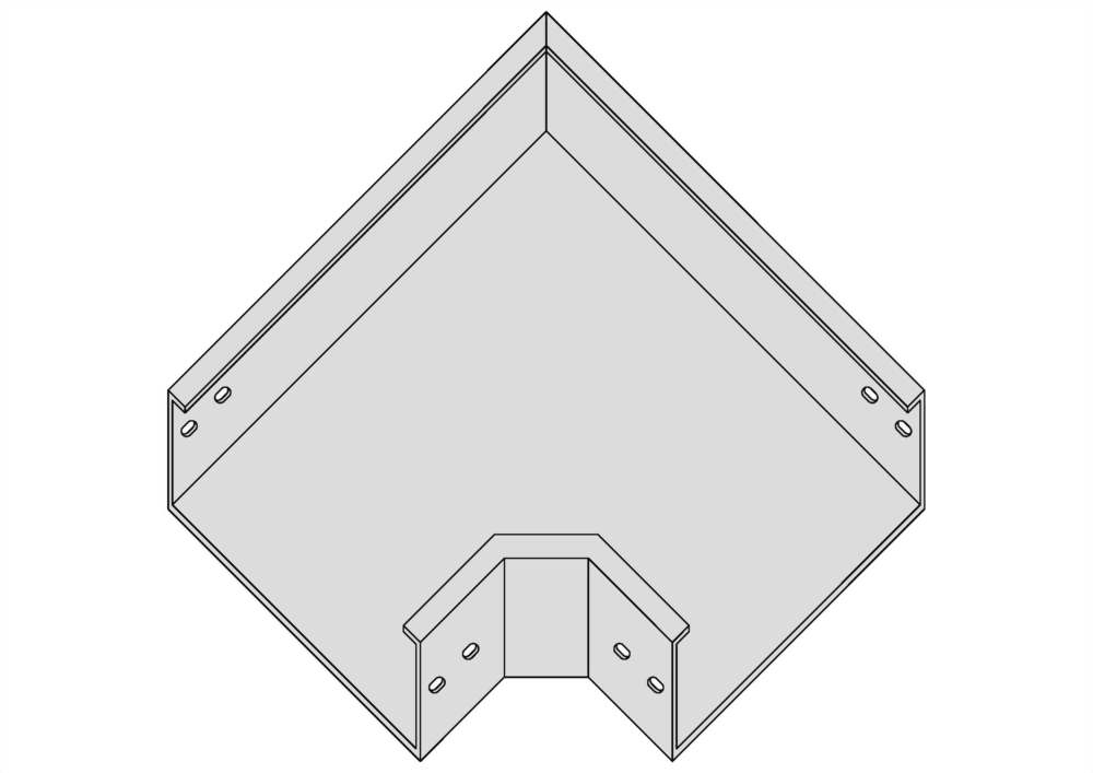 密閉型水平90度彎接頭