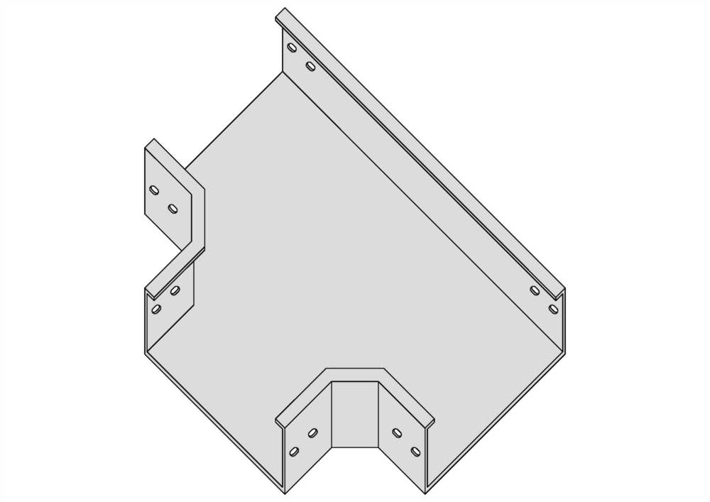 密閉型水平T型彎接頭