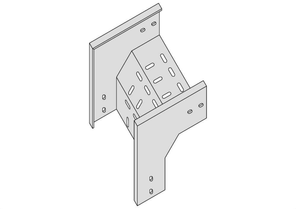 通風型垂直下降90°彎接頭
