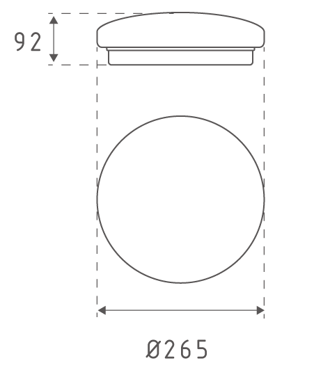 LED 易吸吸頂燈 18w  ESEY易吸系列