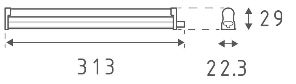 LXS5W/830/U/120/P/BAT  LXS5W/840/U/120/P/BAT  LXS5W/865/U/120/P/BAT