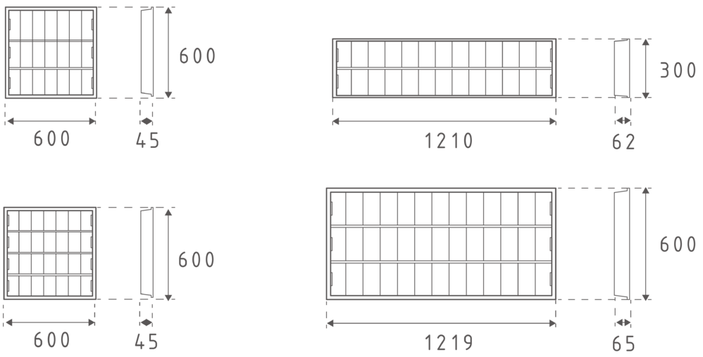 旭光 無節標 T-BAR輕鋼架
