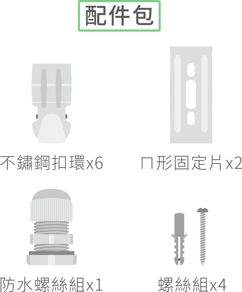 旭光 T8防水燈具