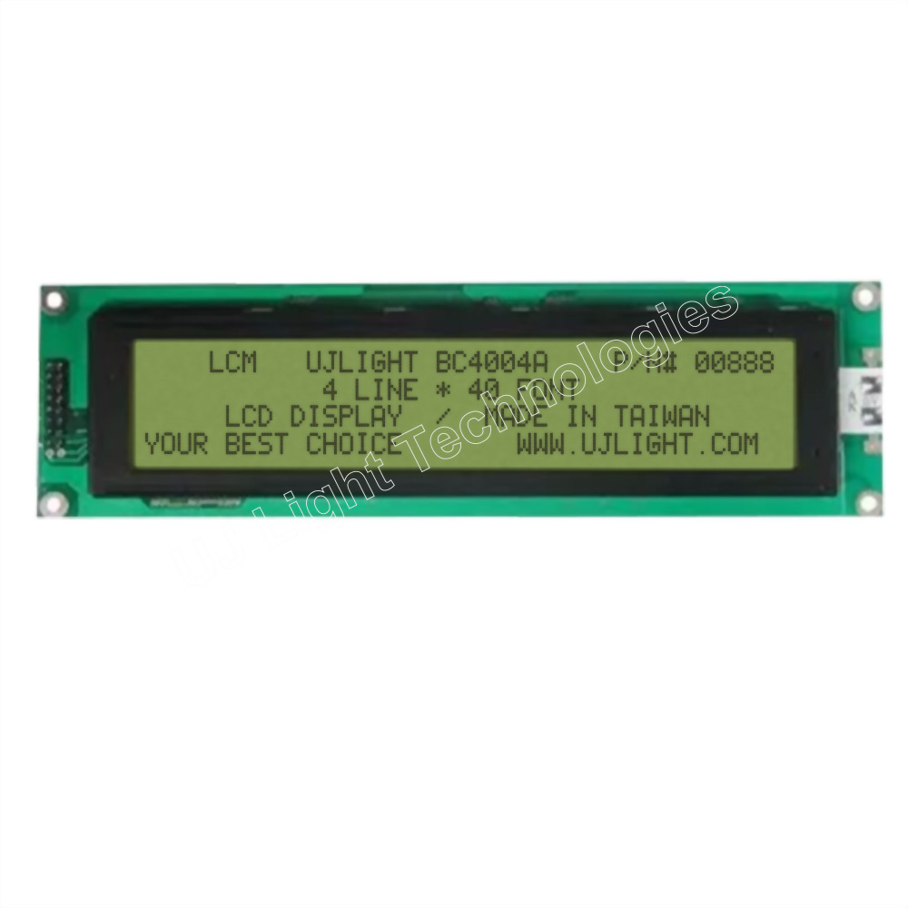 40x4 字元型單色顯示模組 | BC4004A
