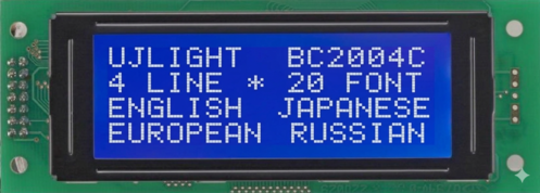 20x4 Character LCD display | BC2004C