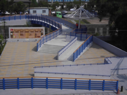 高雄市美濃區中庄歷史空間雙峰公園橋樑及綠化工程