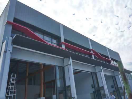 台南市佳和實業大營廠廠辦-鋼構工程