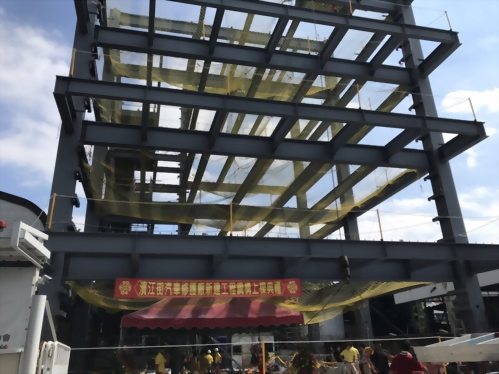 台北市濱江街汽車修護房廠房-鋼構工程