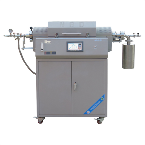 Vacuum heat treatment furnace (atmosphere controllable swing and rotation type) 1200℃