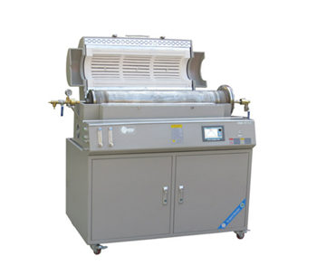 Vacuum heat treatment furnace (production type with controlled atmosphere, swing and rotation type) 1200℃