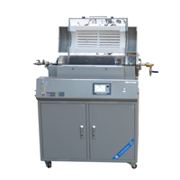 Vacuum heat treatment furnace (production type with controlled atmosphere, swing and rotation type) 1200℃