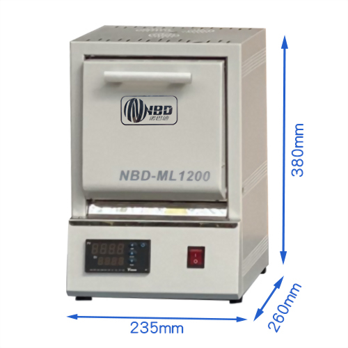 High temperature furnace (pull-down door)
