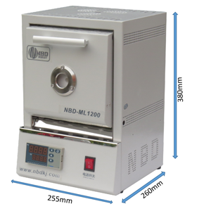 High temperature furnace (large observation window type)