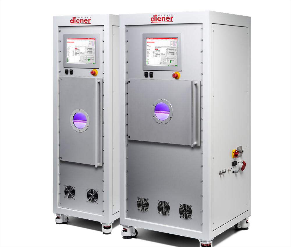 Plasma cleaning machine (Diener Germany)