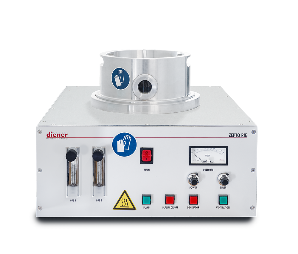 Plasma cleaning machine (Diener Germany) Zepto RIE