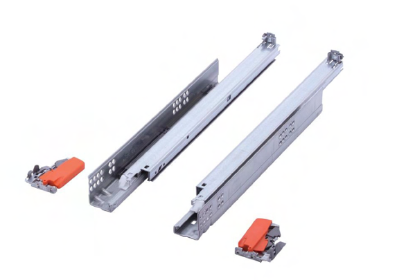 blum560F 隱藏式木抽滑軌