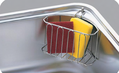 弧型吊掛式水槽清潔籃W30000