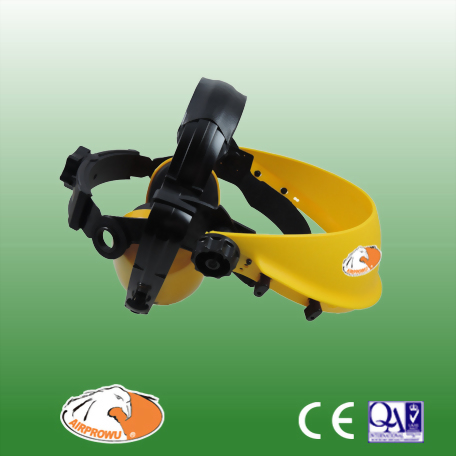 Browguard for earmuff combination