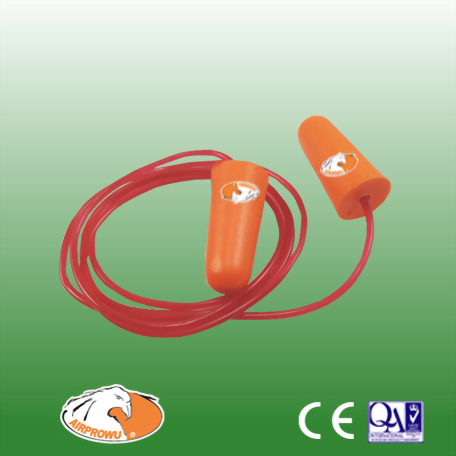 Corded pu foam ear plugs