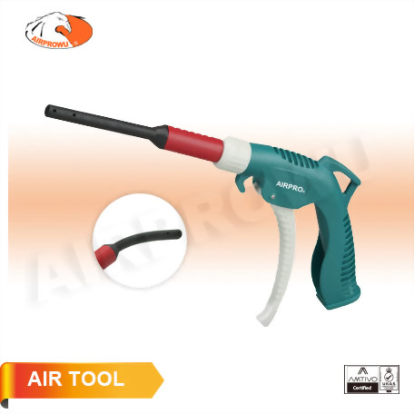 Interchangeable Air Blow Gun w/ 120mm Flexible Side Blow Nozzle