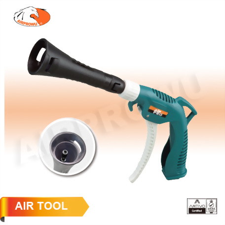 Interchangeable Air Blow Gun w/ Tornado Nozzle