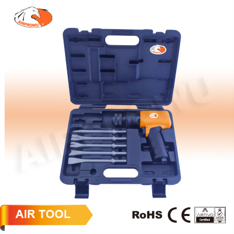 150mm Vibro-Reduced Long Barrel Air Hammer Kit (7 pcs)