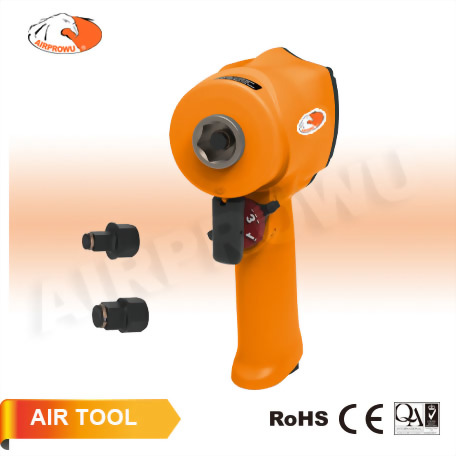 17mm Super Stubby Air Impact Wrench w/ 3/8