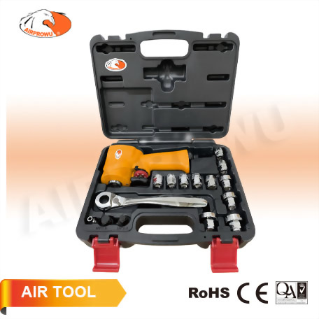 17mm Super Stubby Air Impact Wrench Kit (16 PCS)